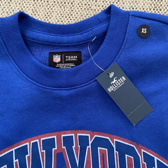New York Giants crewneck sweatshirt NWT - Picture 2 of 2